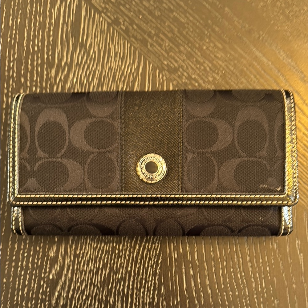 Coach Black Wallet